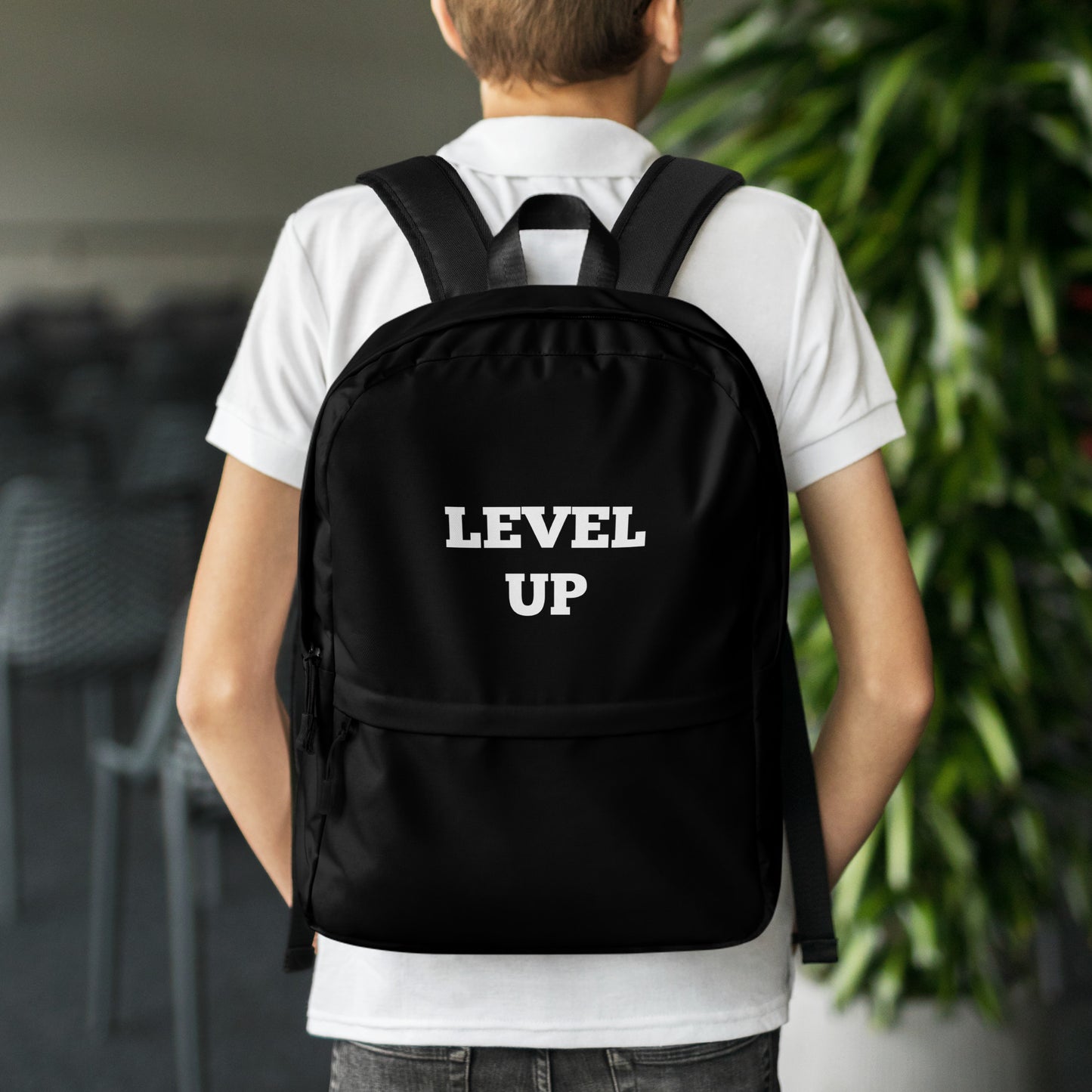 Black Level Up Backpacks