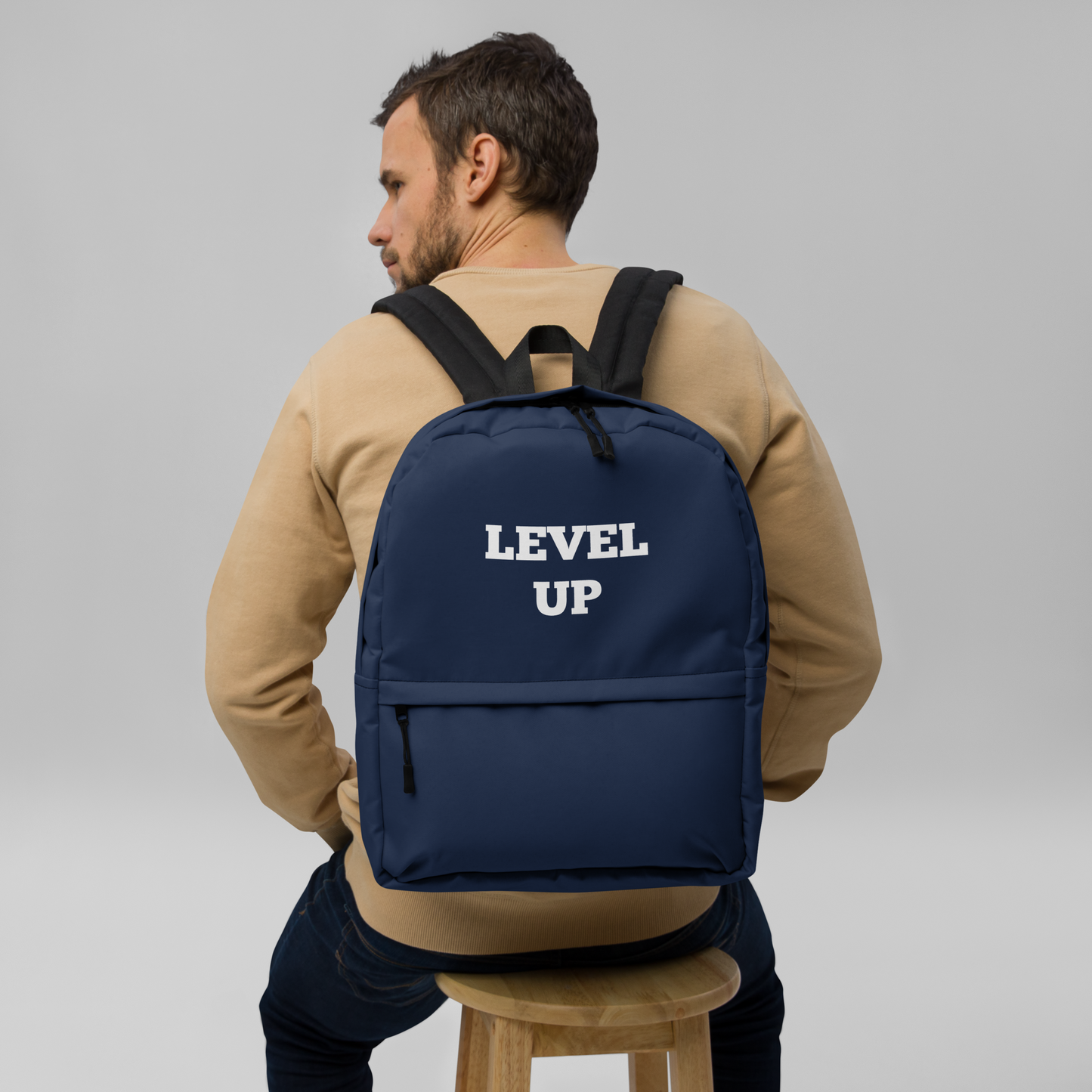 Navy Level Up Backpacks