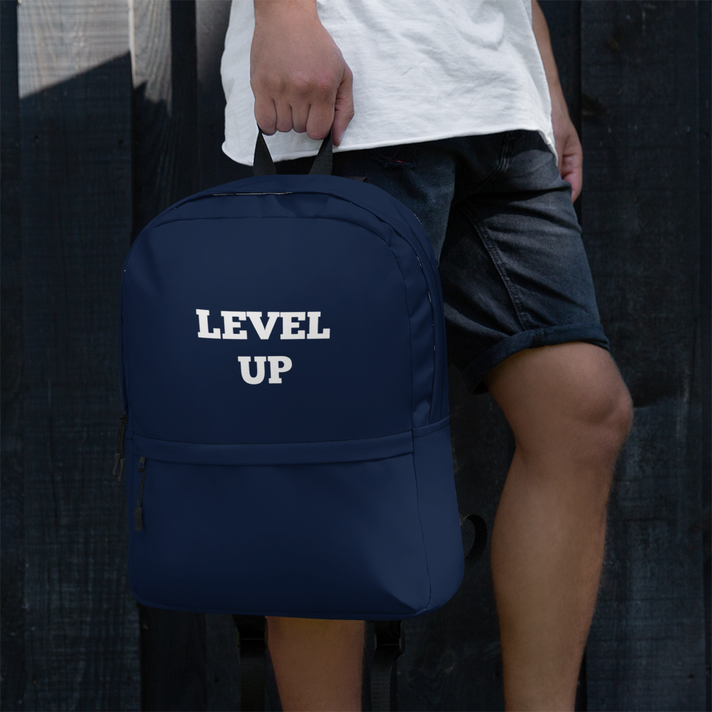 Navy Level Up Backpacks