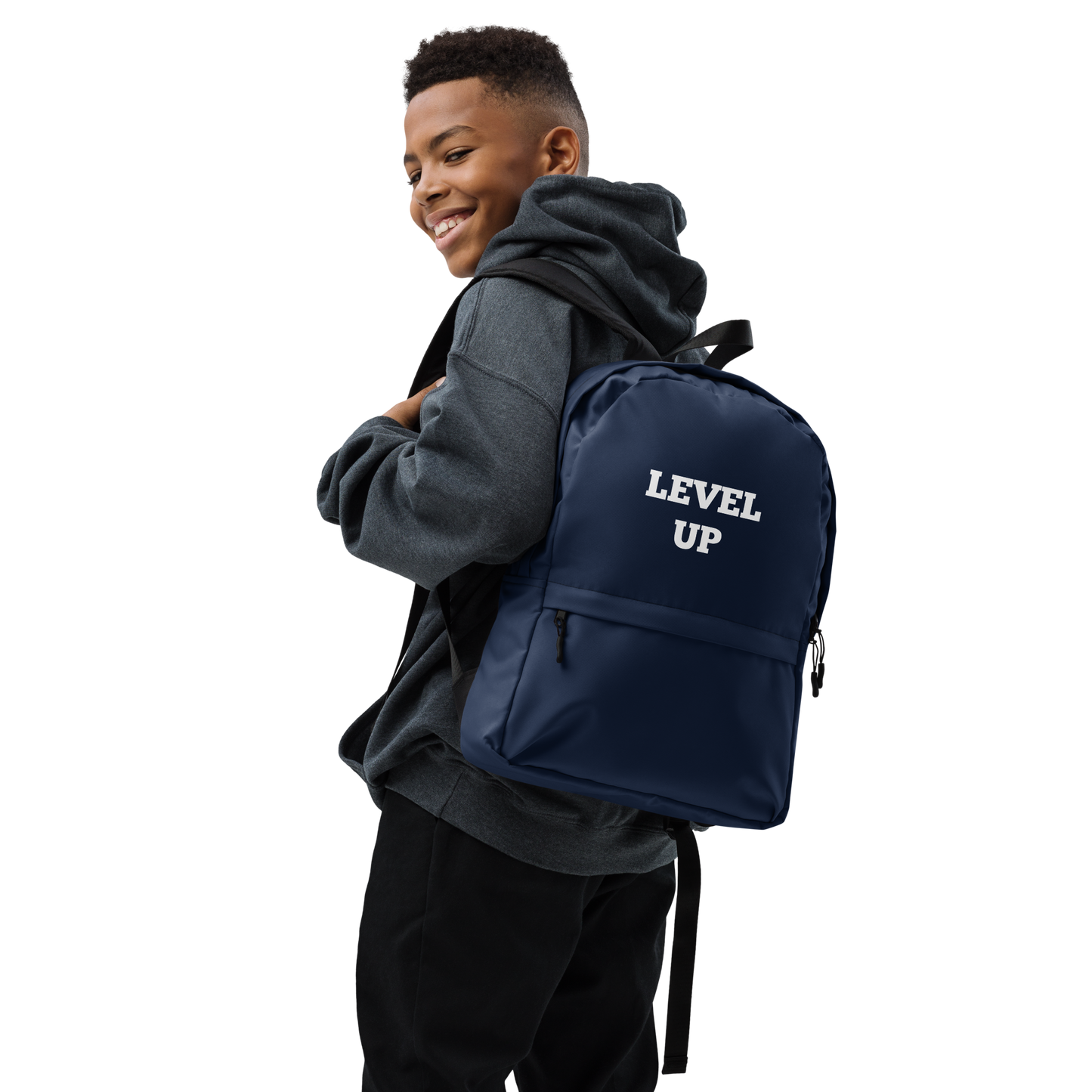 Navy Level Up Backpacks