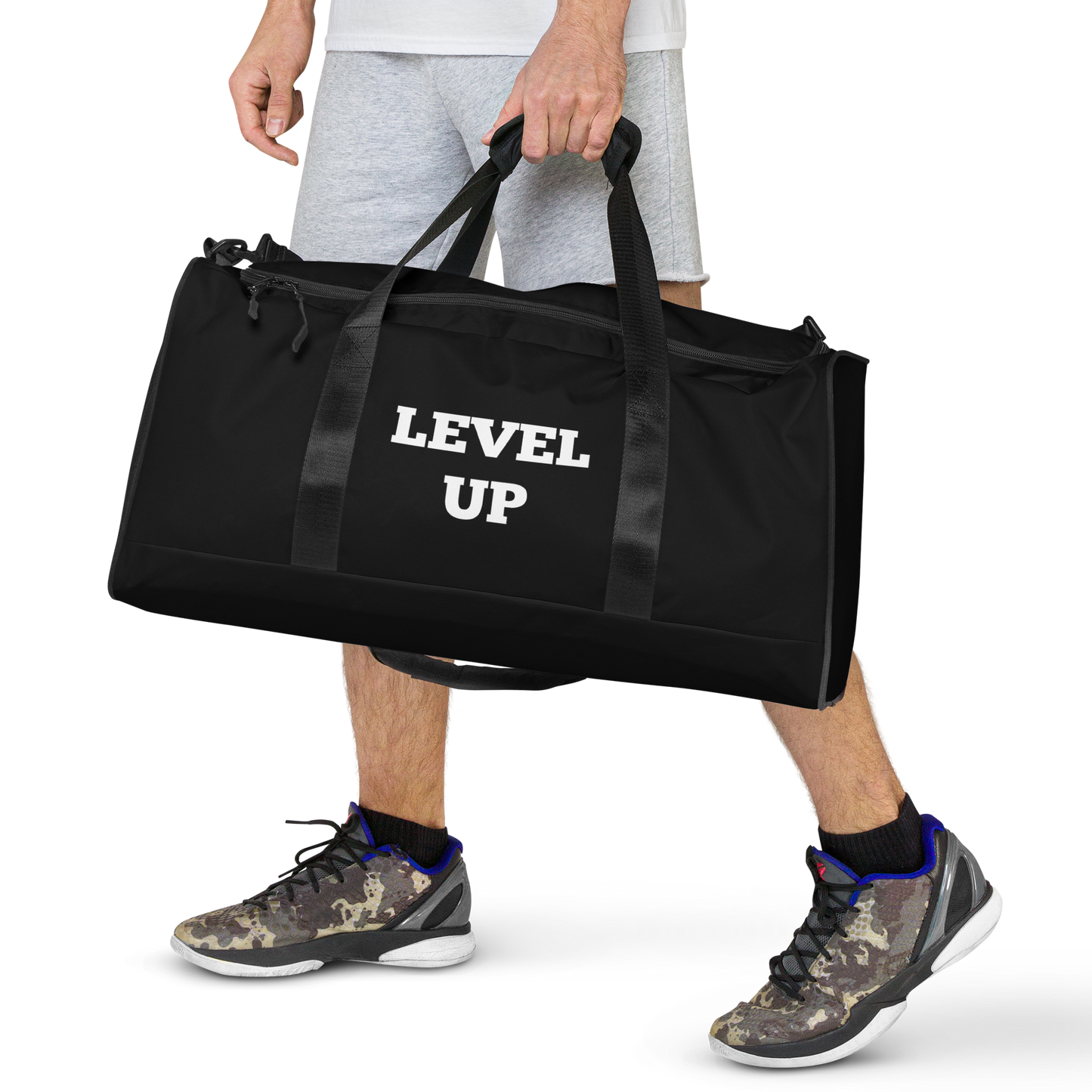 Black Level Up Duffle bag