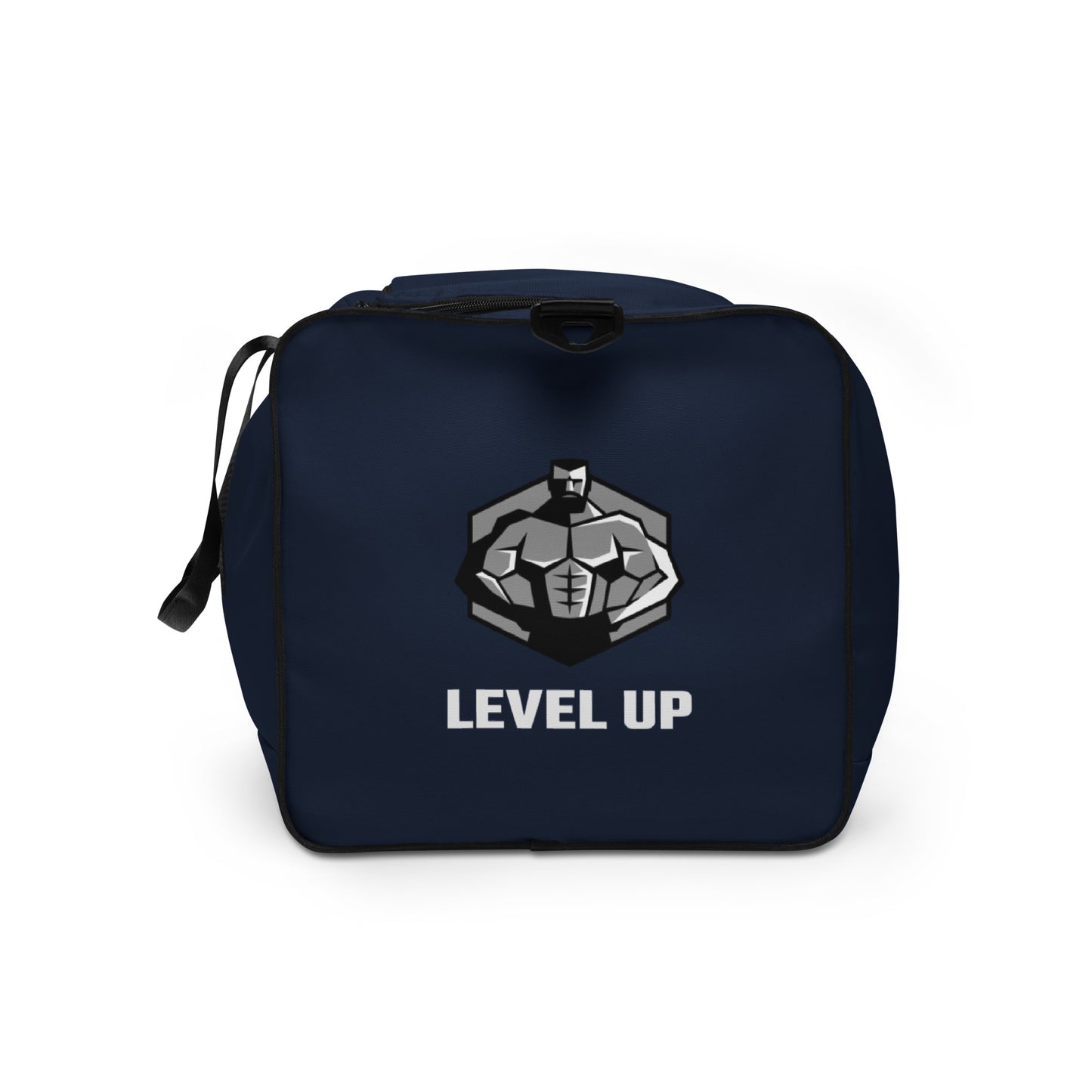 Navy Level Up Duffle Bags