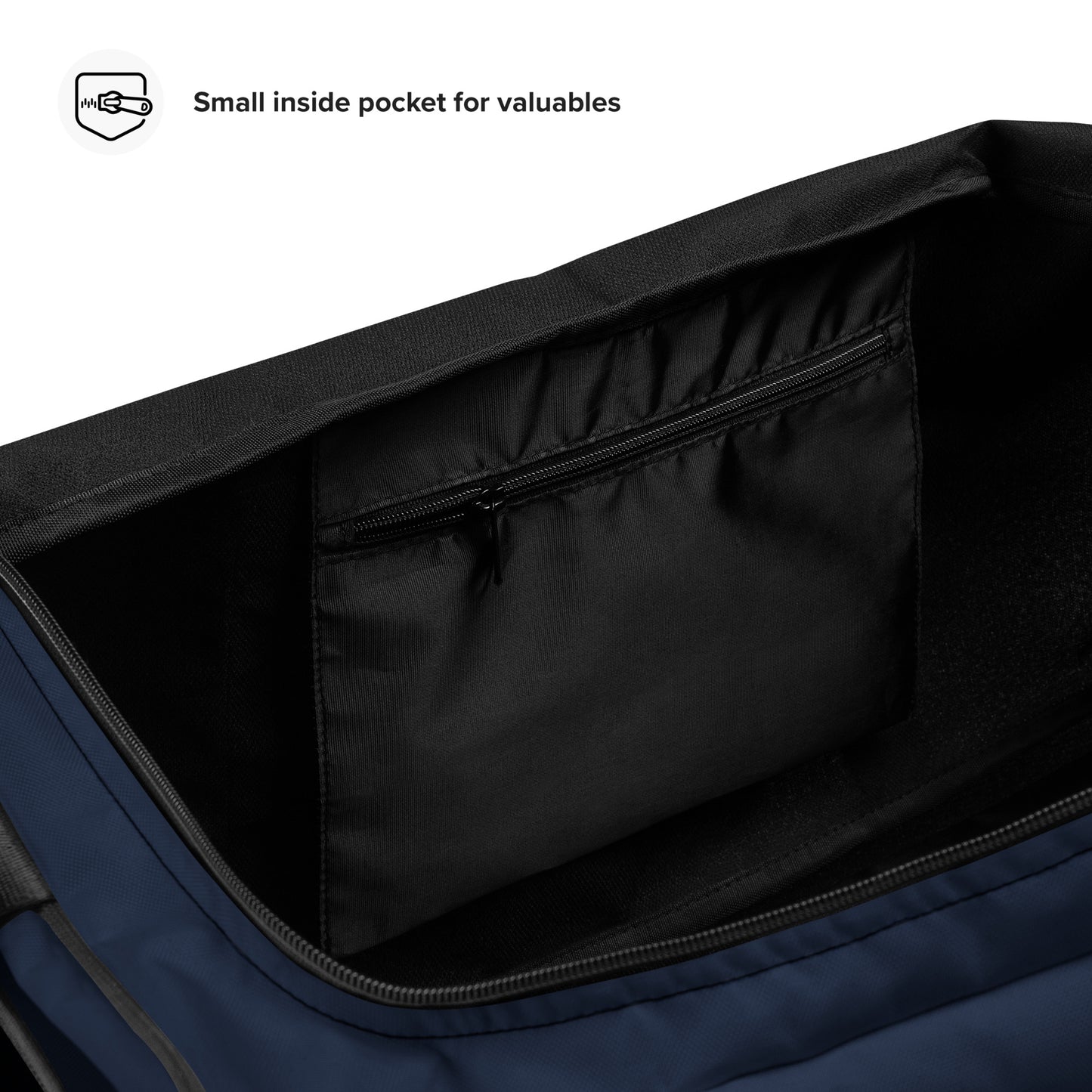 Navy Level Up Duffle Bags