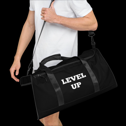 Black Level Up Duffle bag