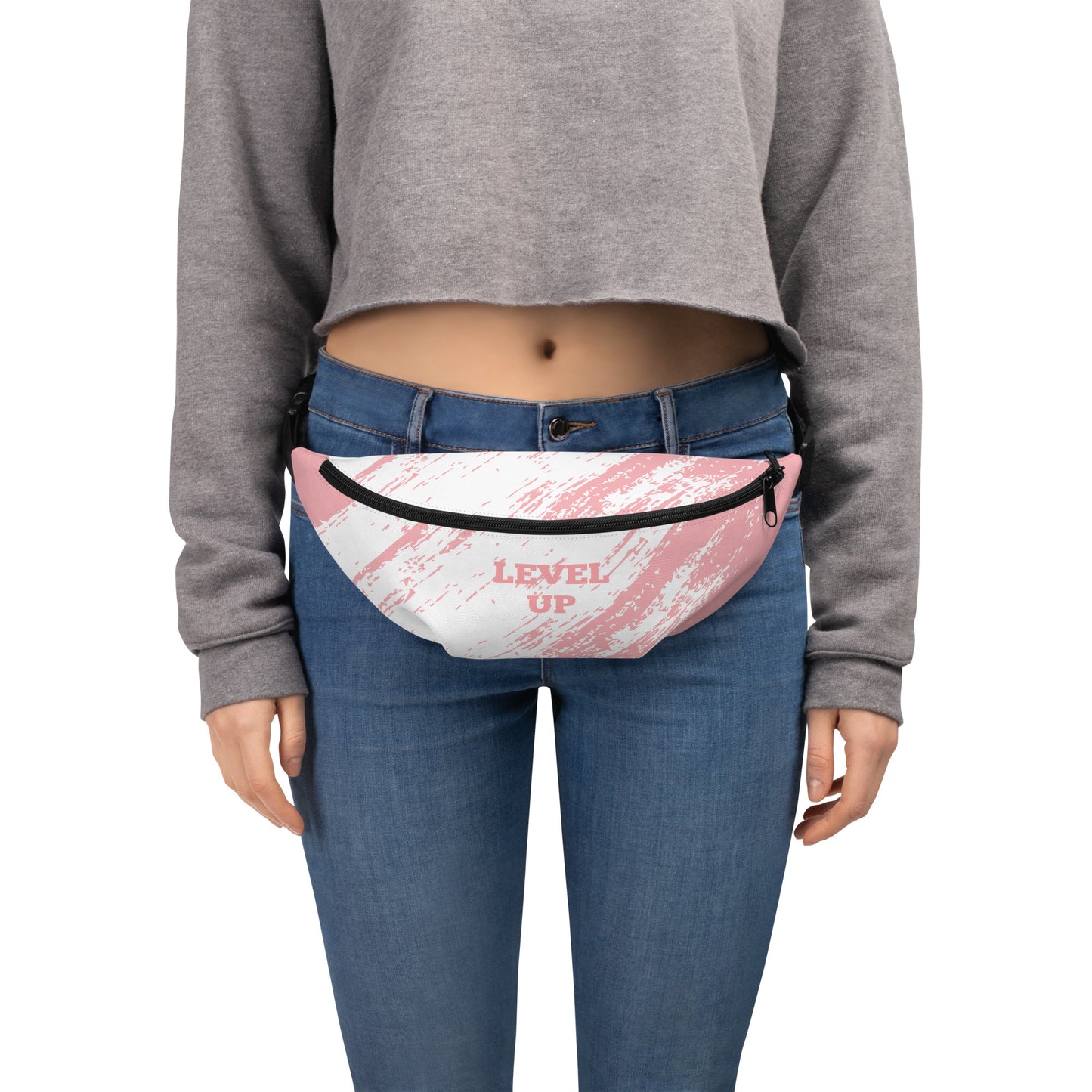 Pink Wave Fanny Packs