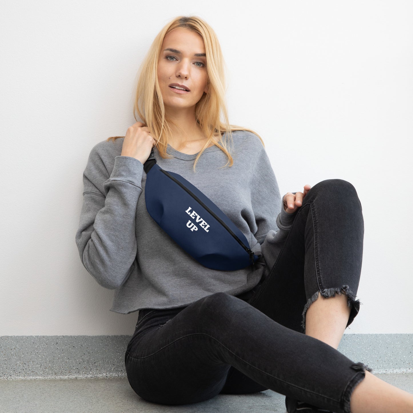 Navy Fanny Packs