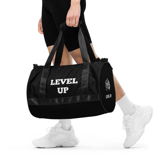 Black Level Up Gym Bags