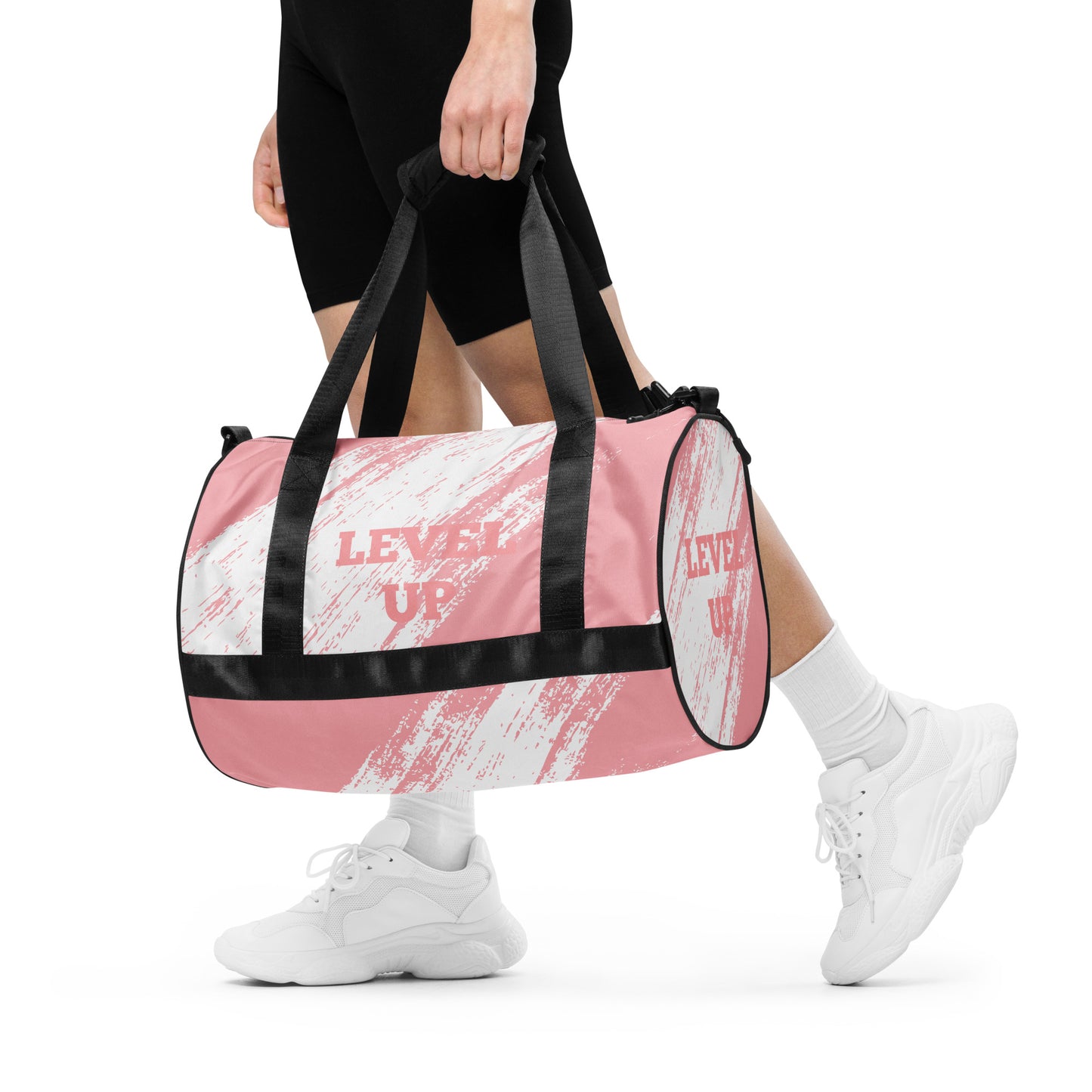 Pink Wave Gym Bags