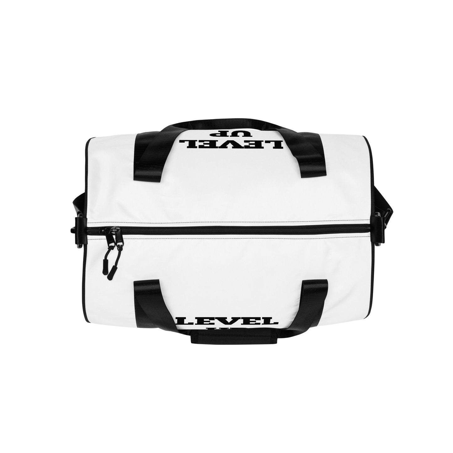 White Level Up Gym Bags