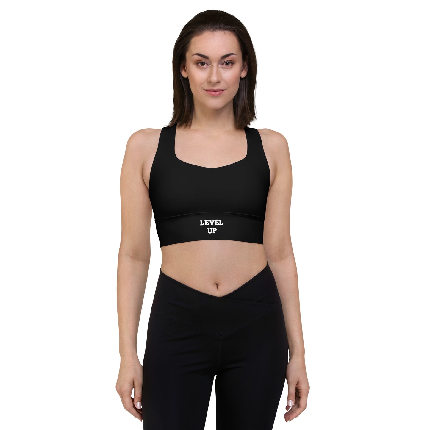 Black Level Up Sports Bras