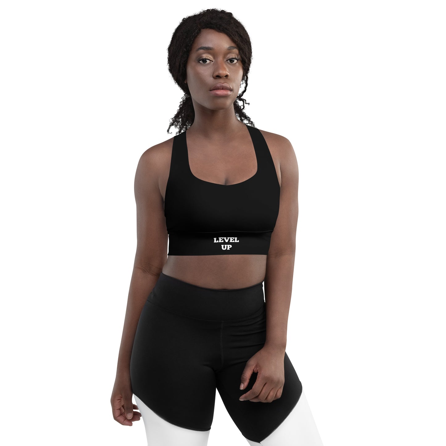 Black Level Up Sports Bras