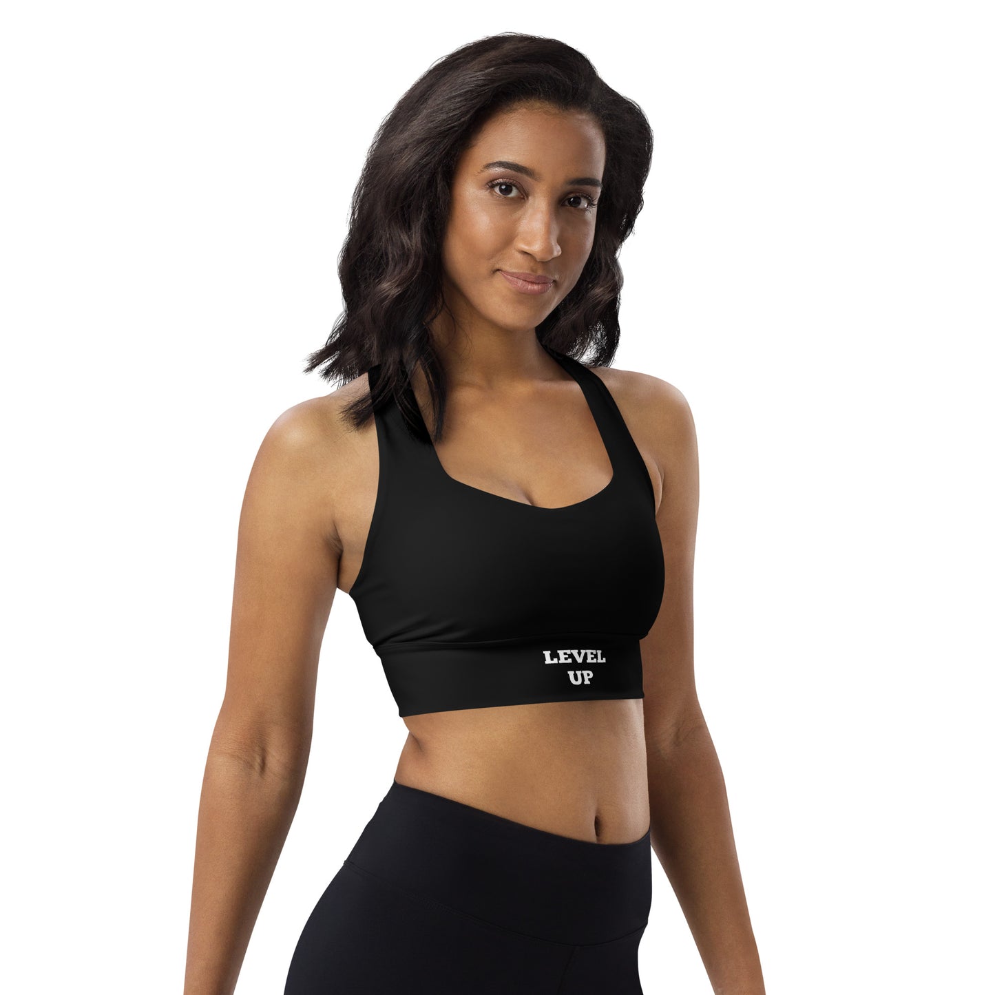 Black Level Up Sports Bras