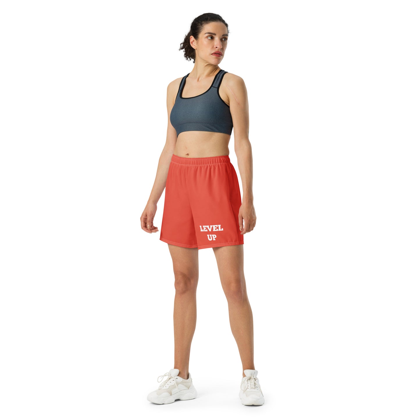 Coral Level Up Shorts