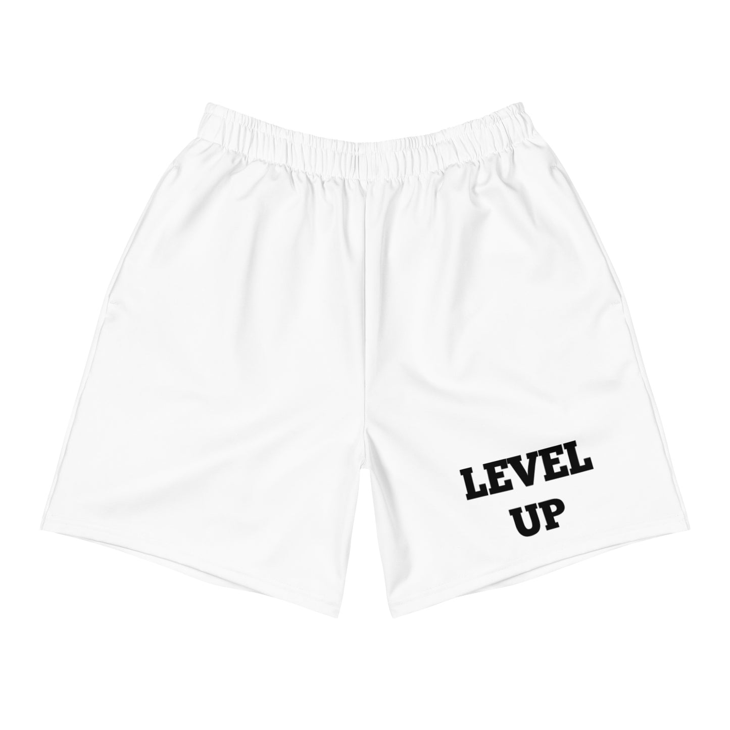 White Level Up Shorts