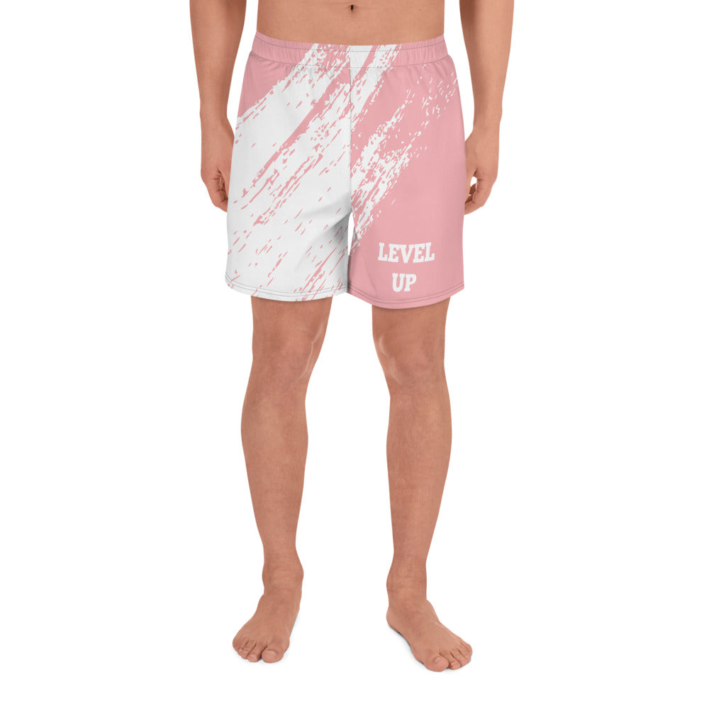 Pink Wave Workout Shorts