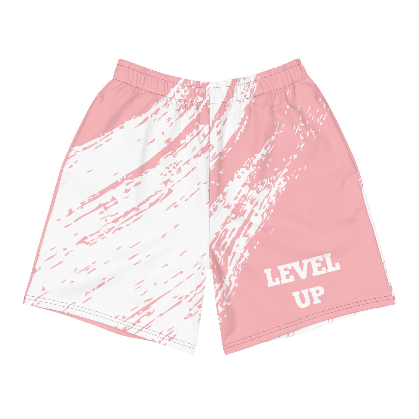 Pink Wave Workout Shorts