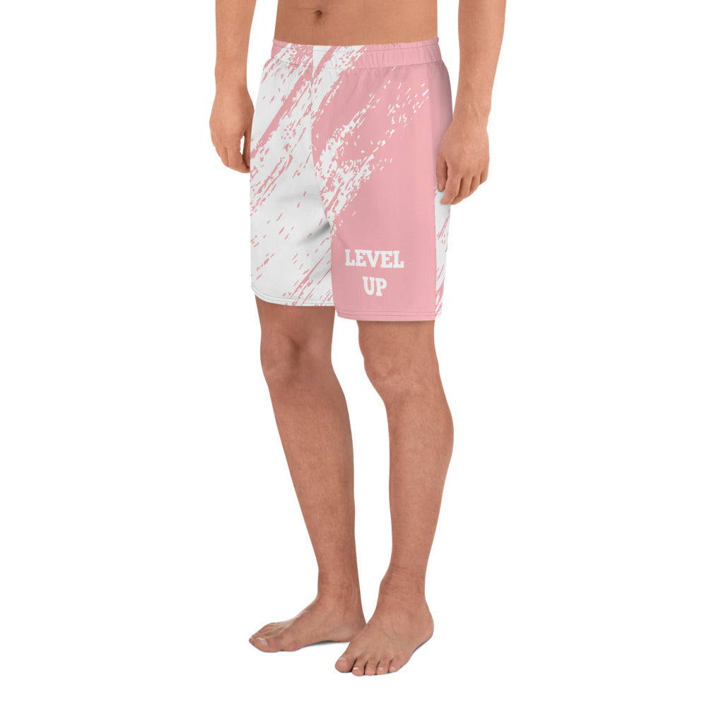 Pink Wave Workout Shorts