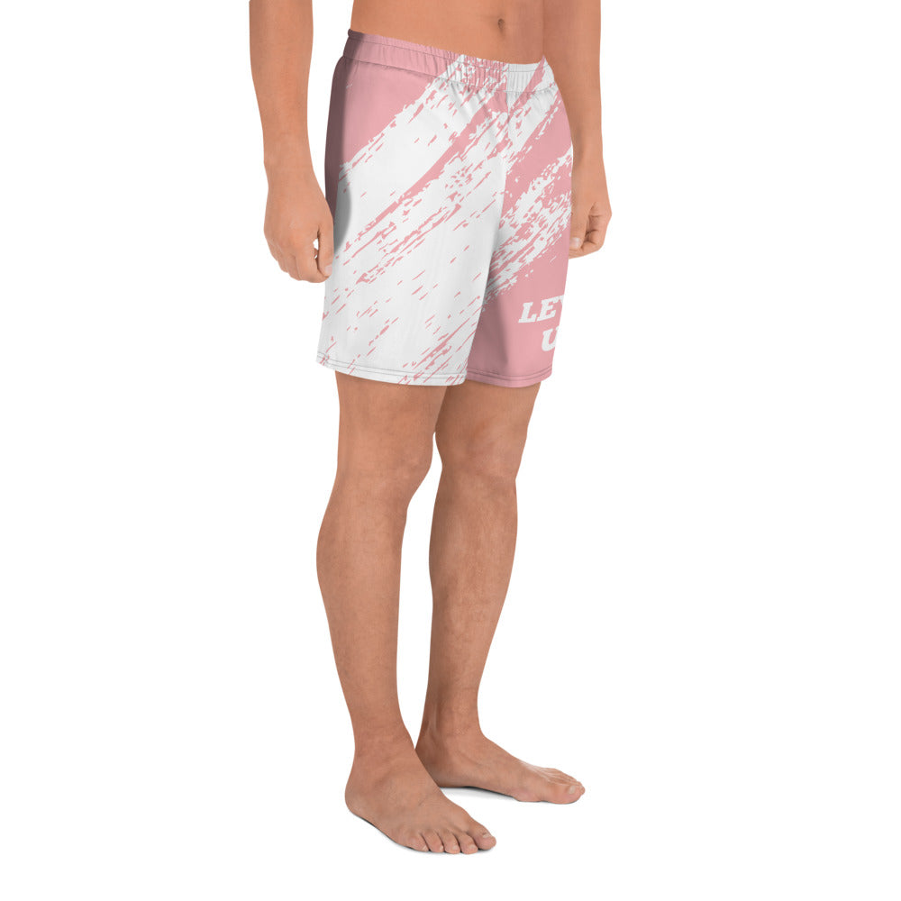 Pink Wave Workout Shorts