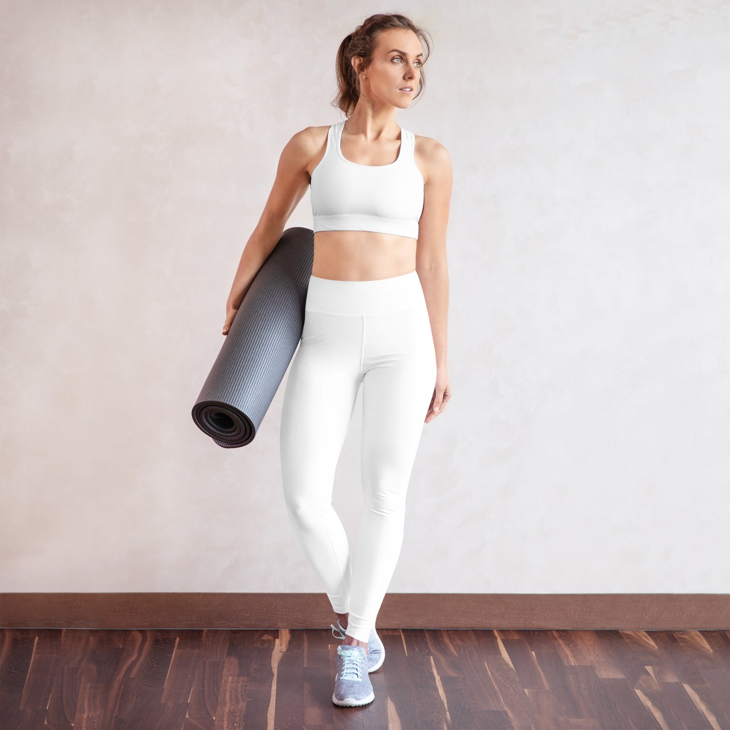 White Workout Leggings