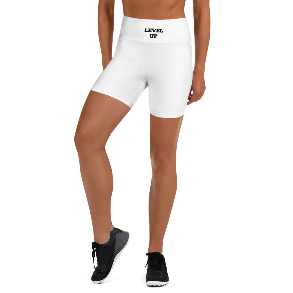 White Workout Shorts