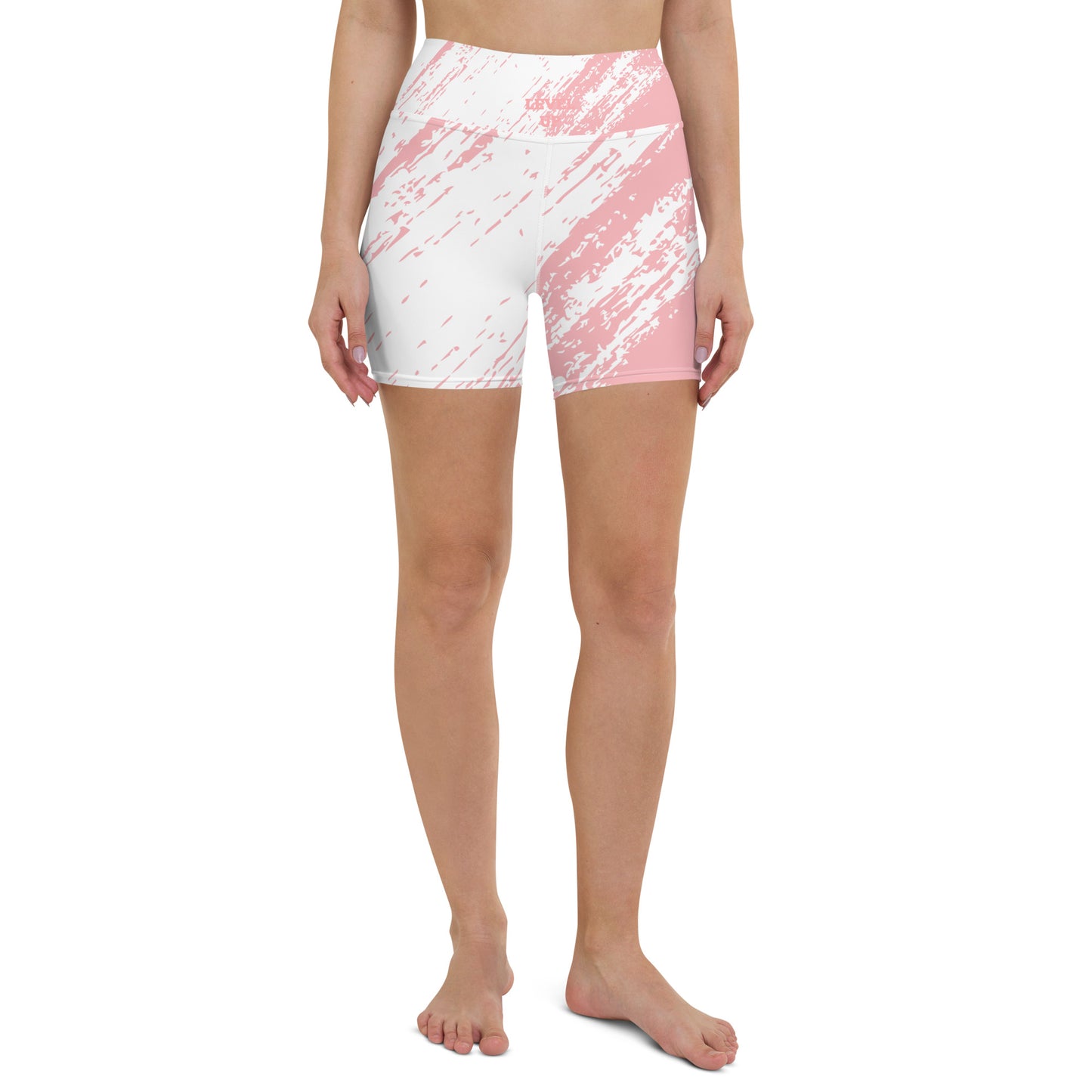 Pink Wave Workout Shorts