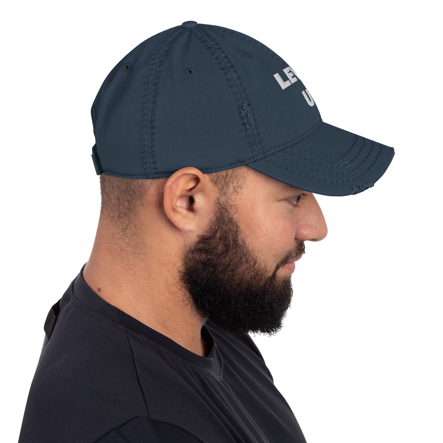 Distressed Level Up Hats