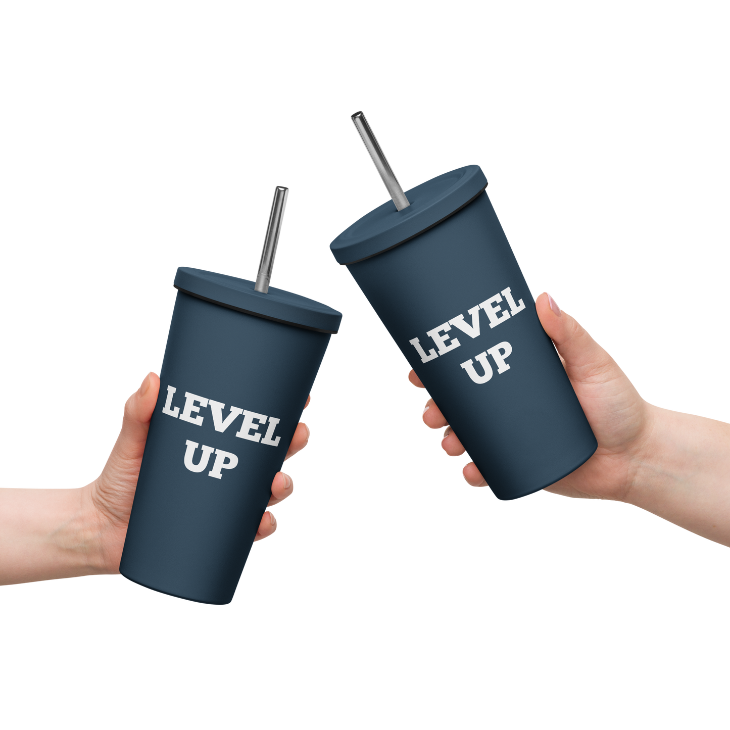 Level Up Tumbler with Straw