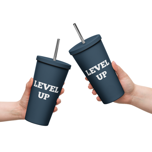 Level Up Tumbler with Straw