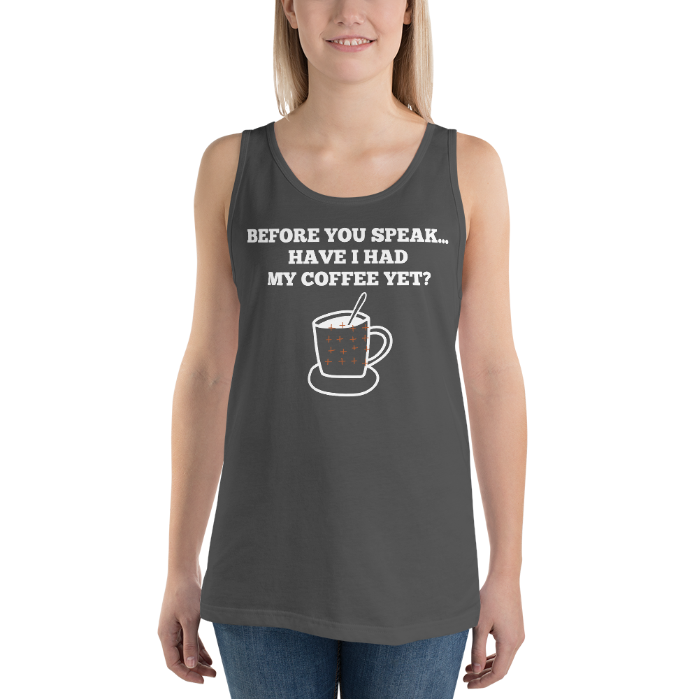 Coffee First Tank Tops