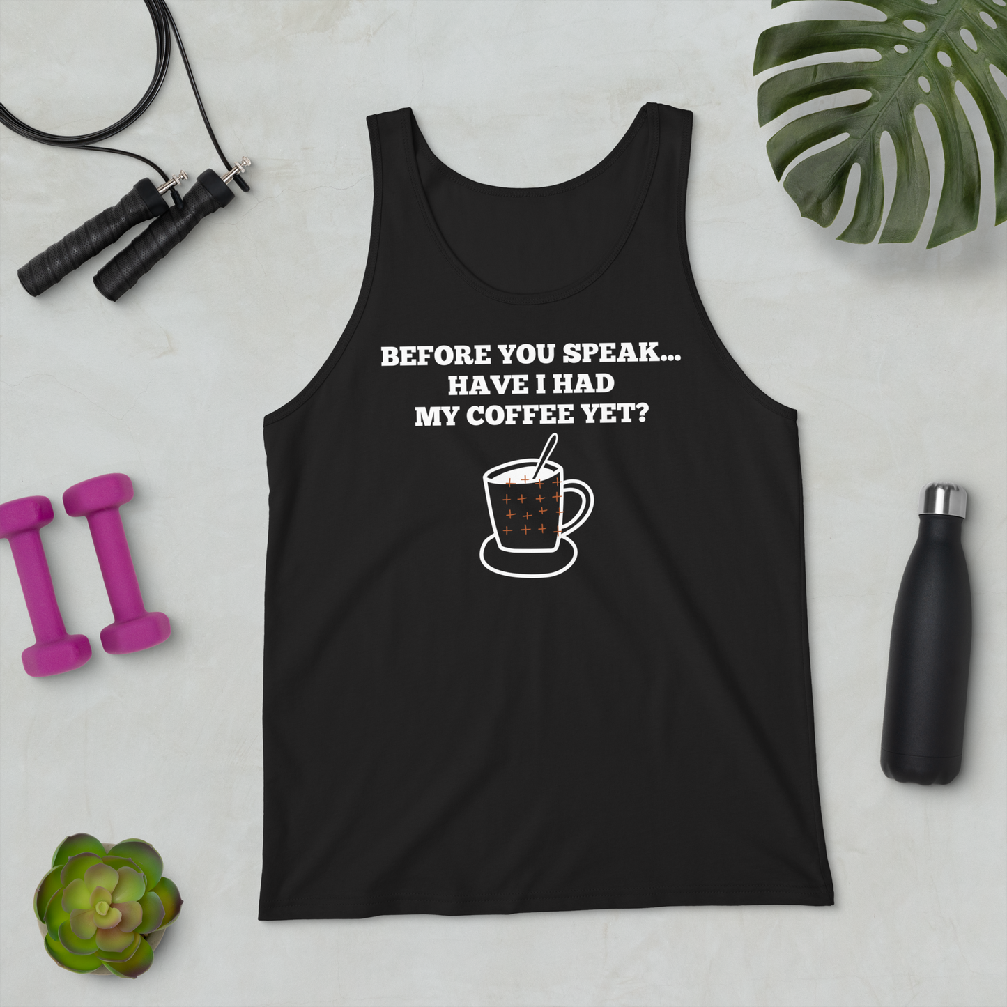 Coffee First Tank Tops