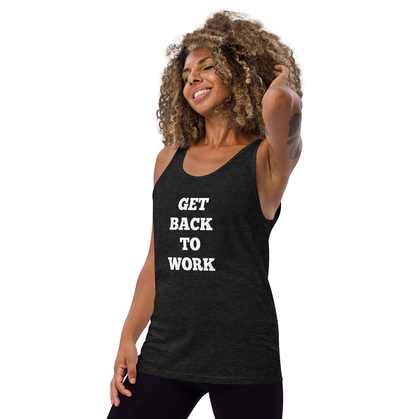 Get Back to Work Tank Tops