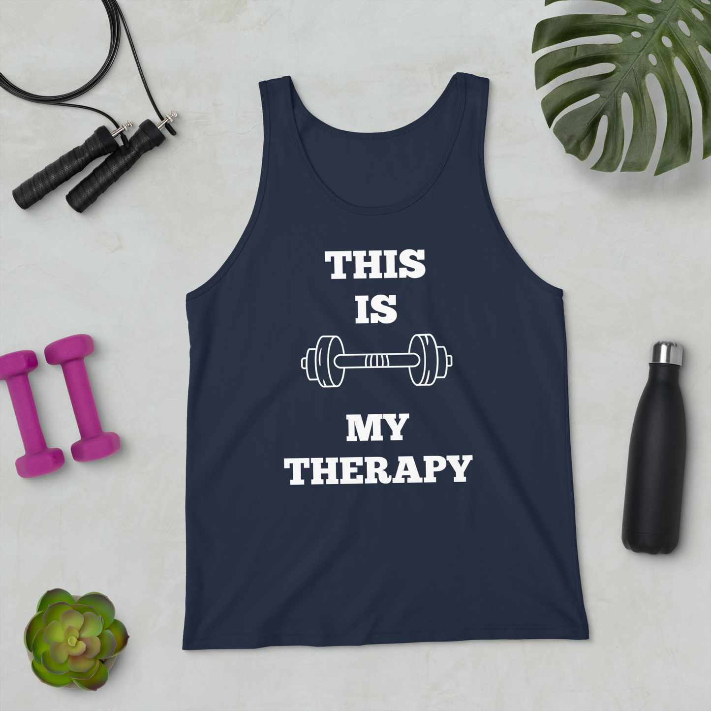 This Is My Therapy Tank Tops