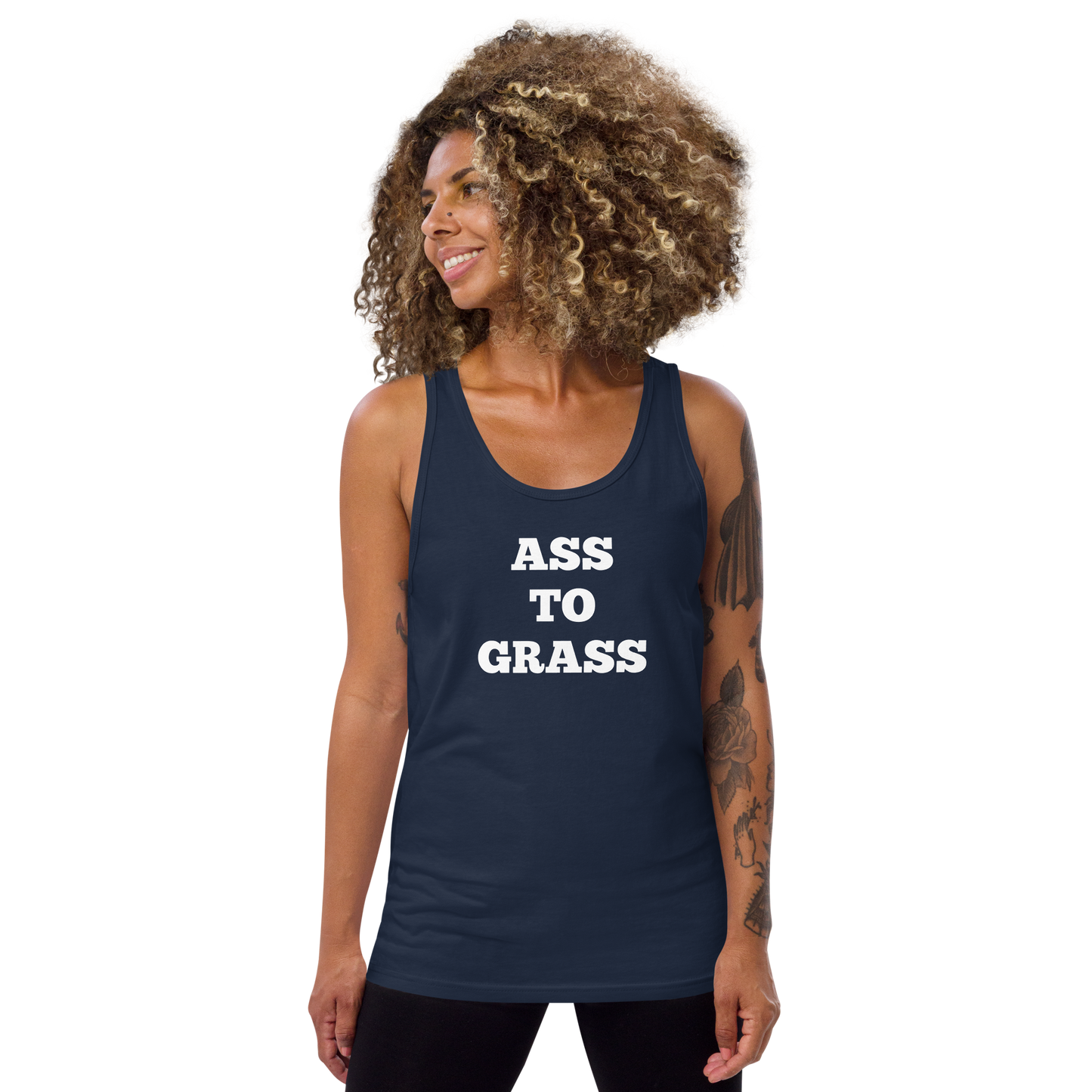 Ass to Grass Tank Tops