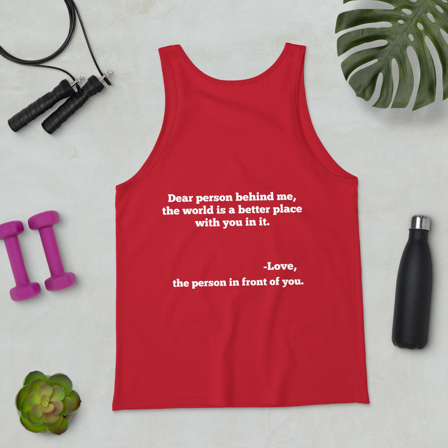 You Are Enough Tank Tops