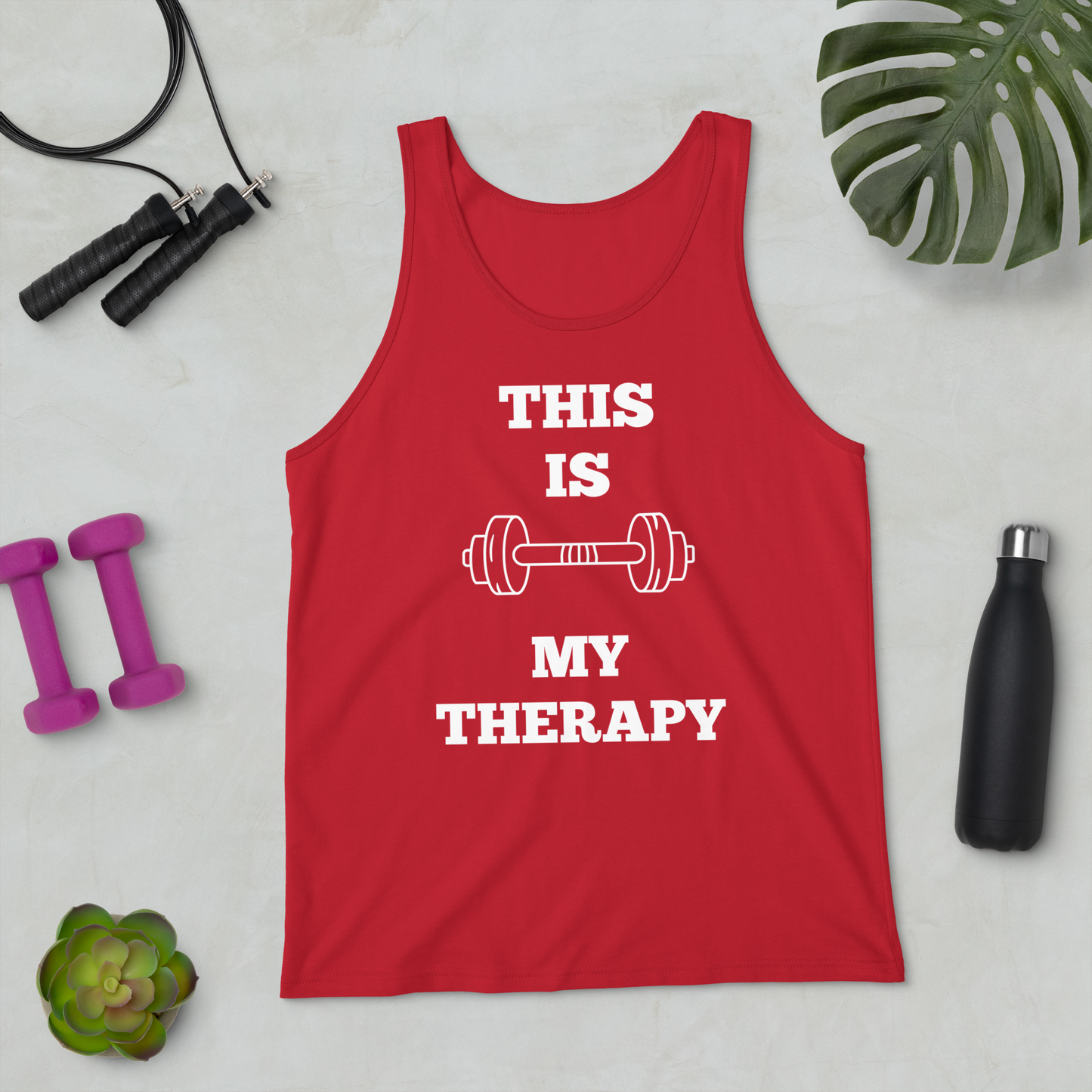 This Is My Therapy Tank Tops