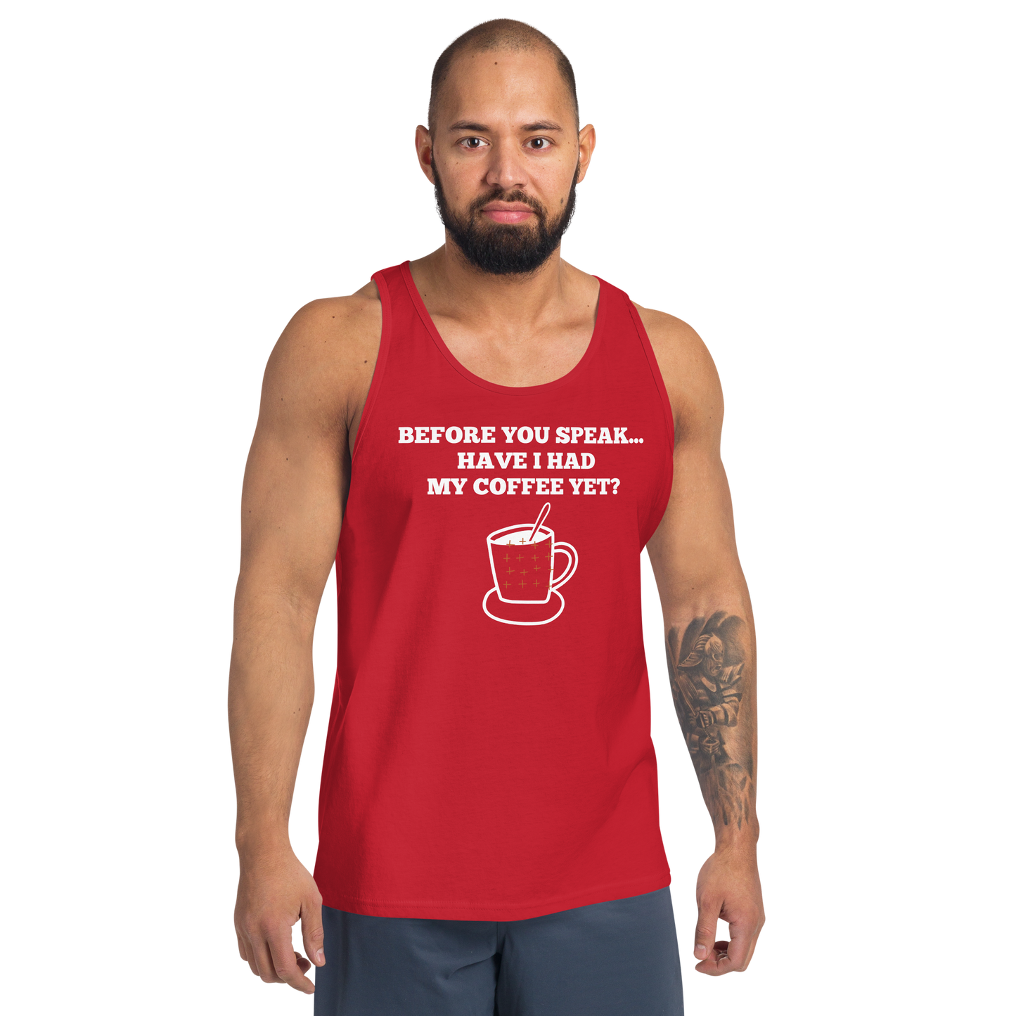 Coffee First Tank Tops