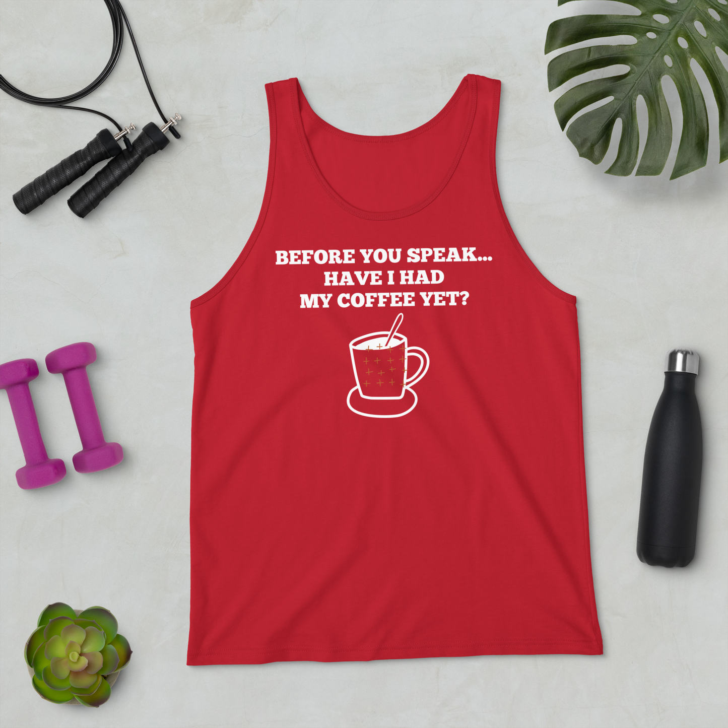 Coffee First Tank Tops