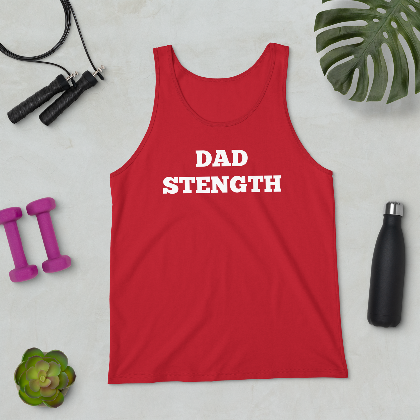 Dad Strength Tank Tops