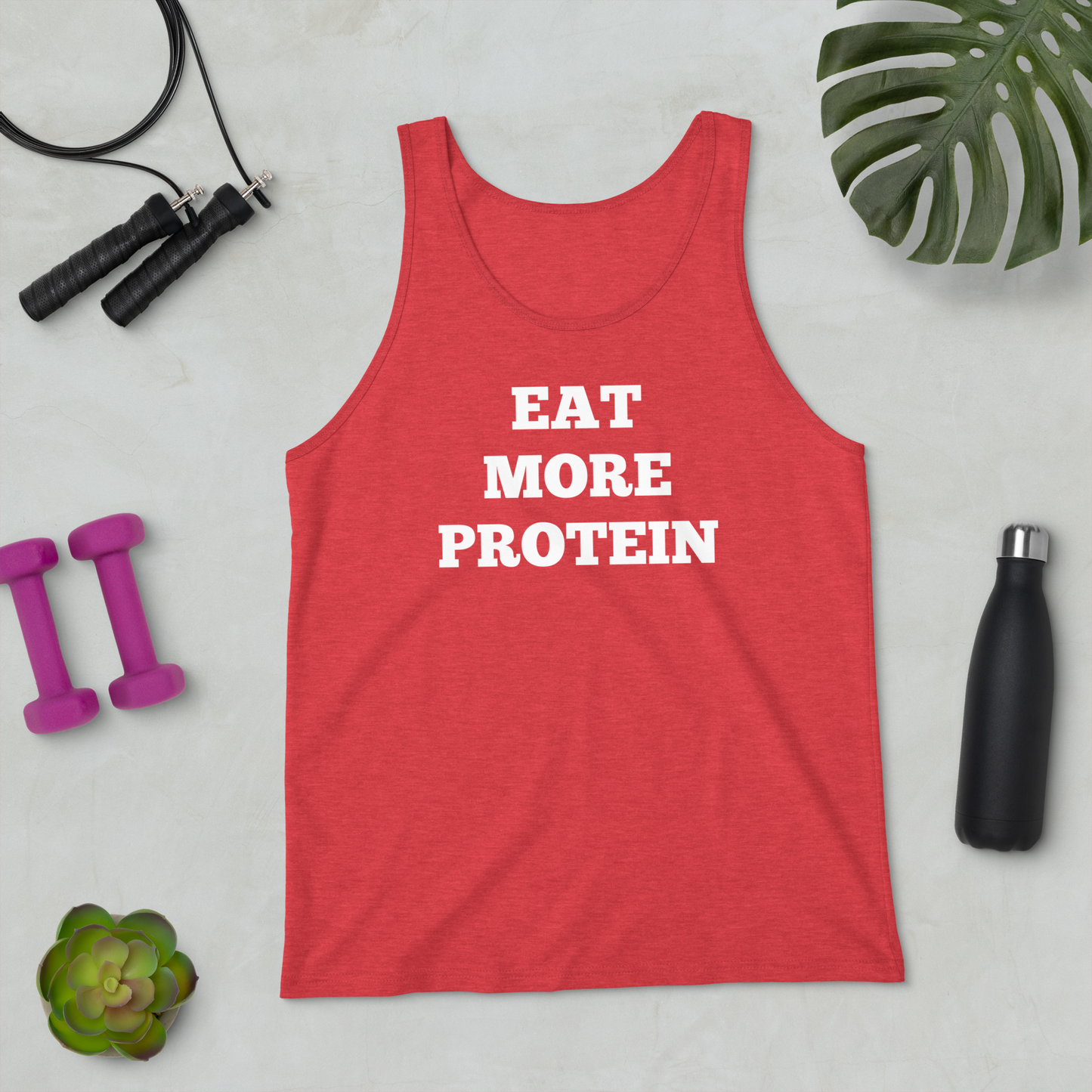 Eat More Protein Tank Tops