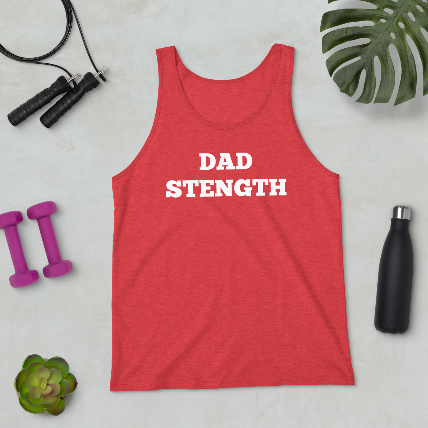 Dad Strength Tank Tops