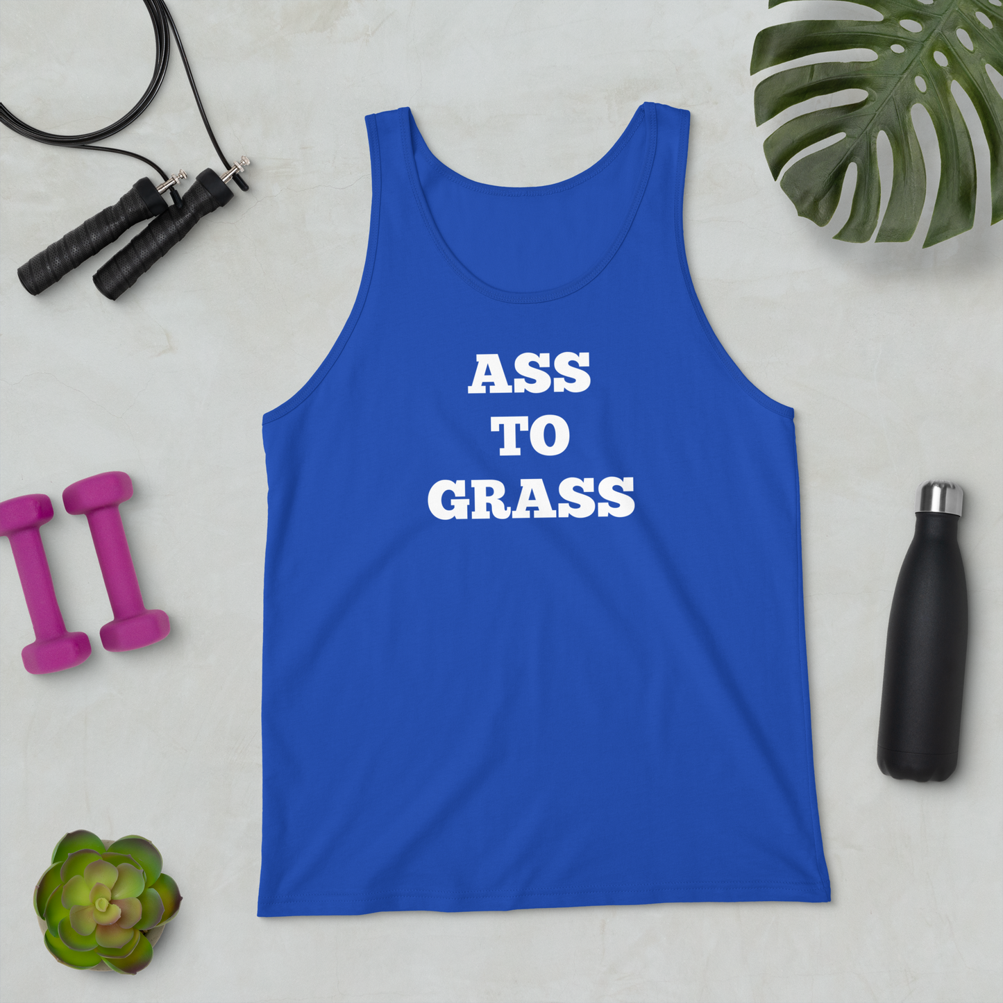 Ass to Grass Tank Tops