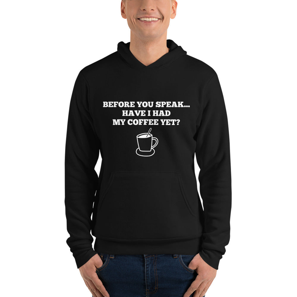 Coffee First Hoodies