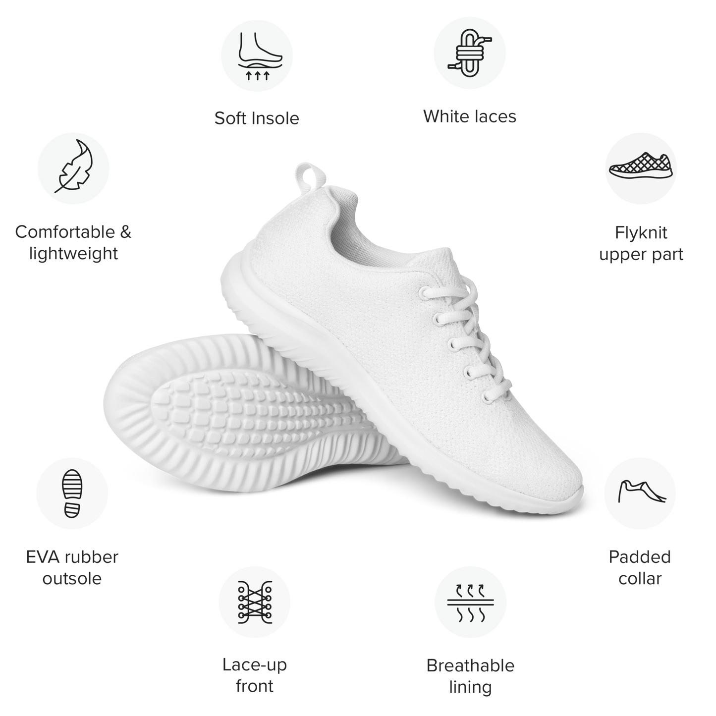 Women’s White Workout Shoes